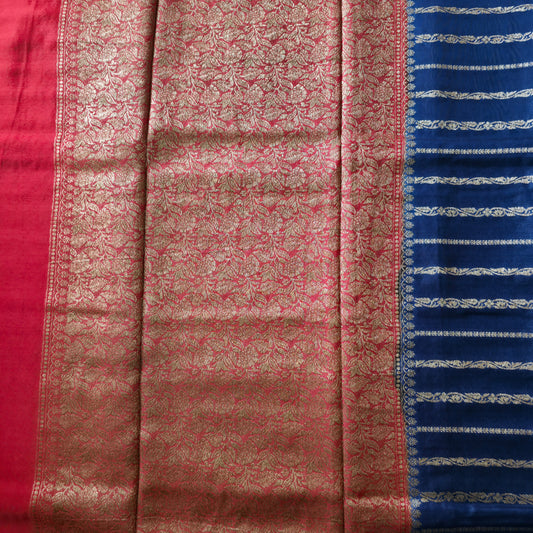 GJ00011 - Banarasi Pure Handloom Khaddi Crepe Chiffon
