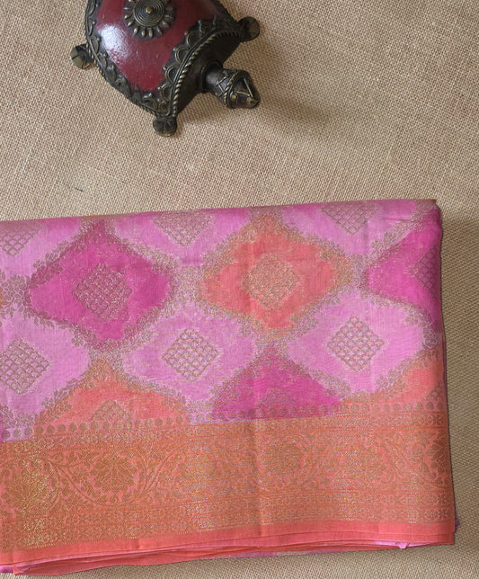 UP000074 - Banarasi Pure Chanderi Silk