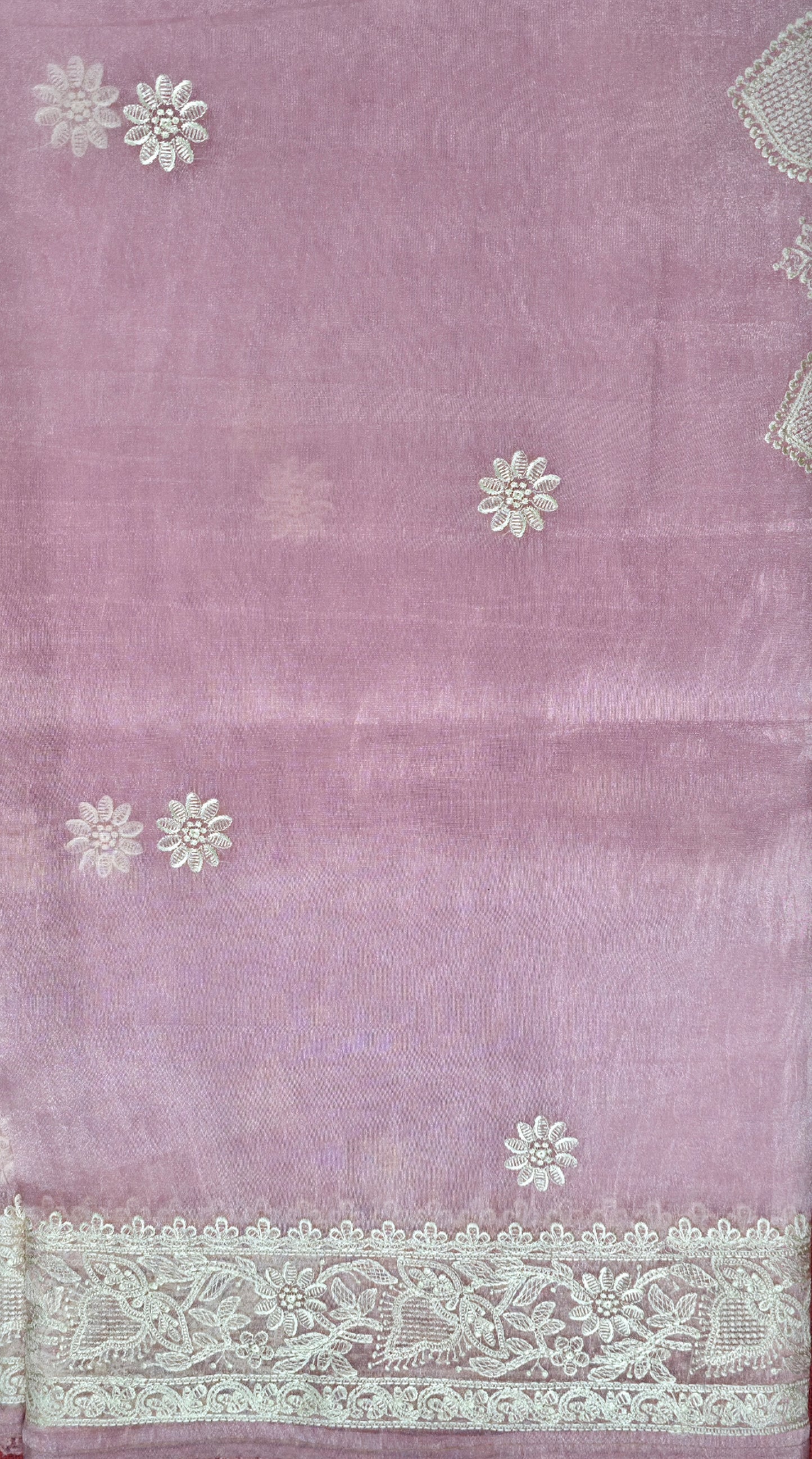 UP000144 - Banarasi Semi Silk with Resham Border