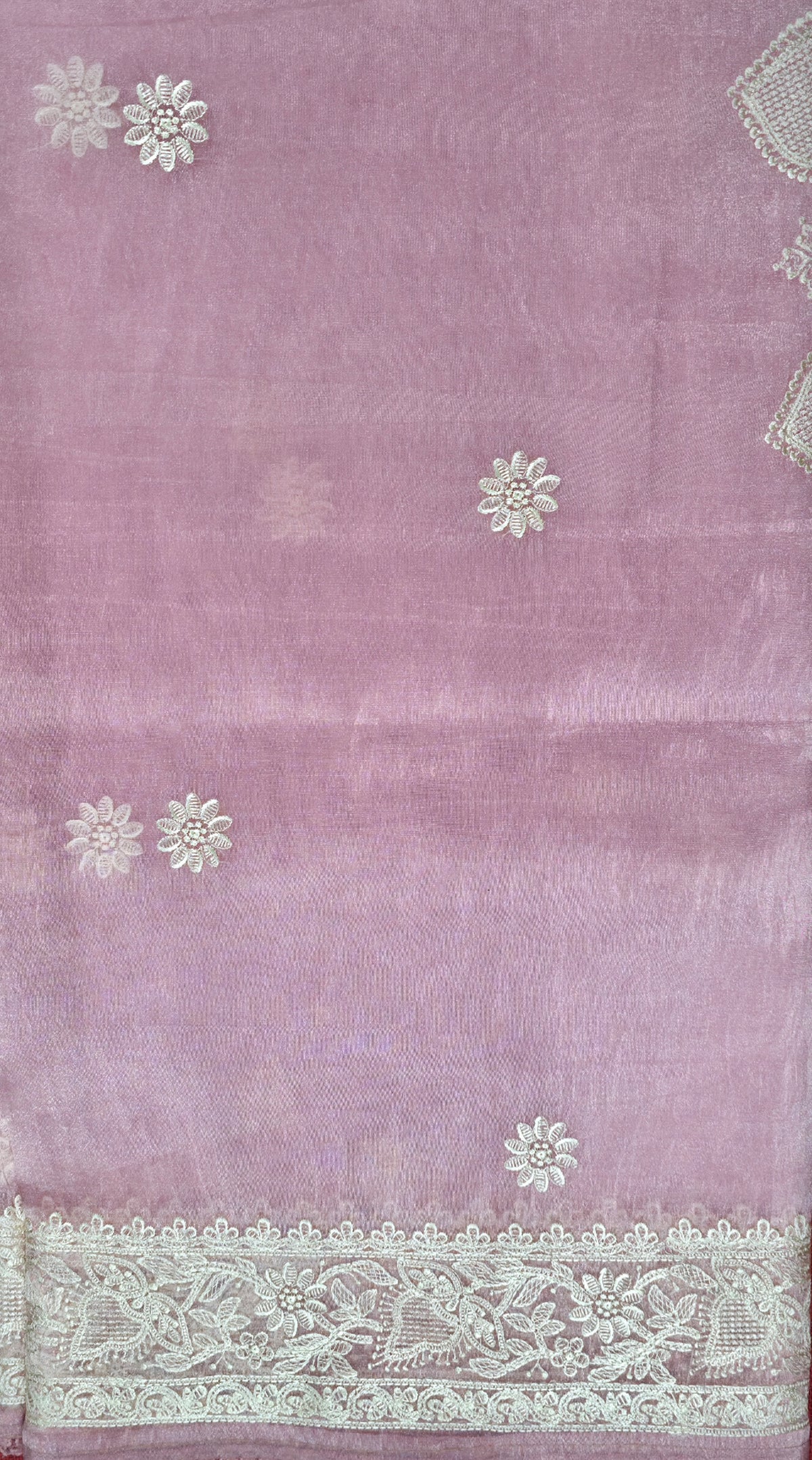 UP000144 - Banarasi Semi Silk with Resham Border