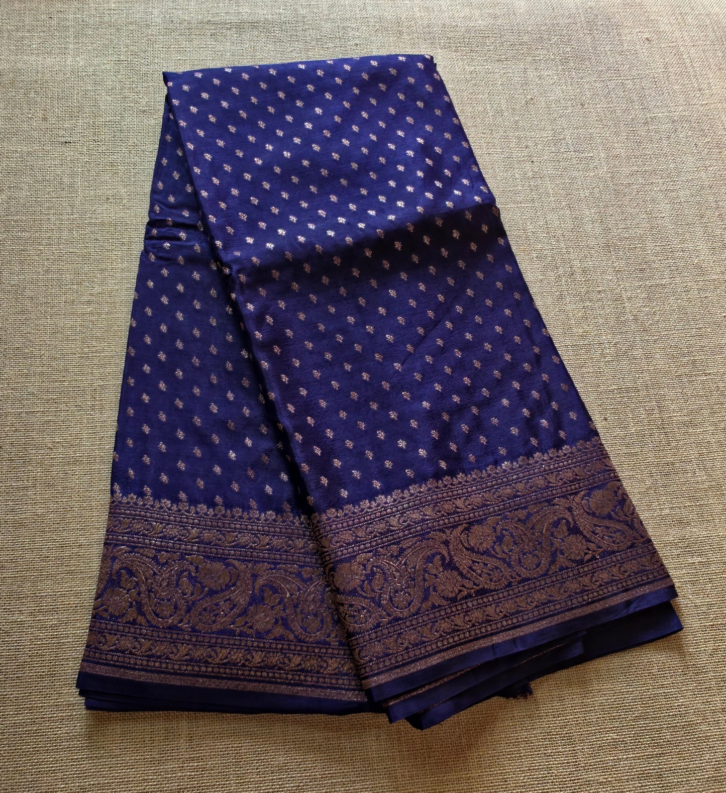 GJ000009 - Banarasi Pure Handloom Khaddi Crepe Chiffon