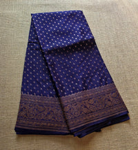 GJ000009 - Banarasi Pure Handloom Khaddi Crepe Chiffon