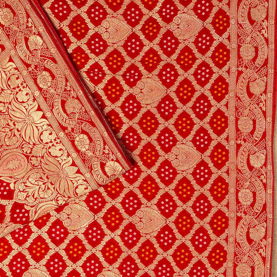 GJ000018 - Red Bandhej