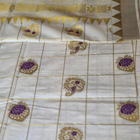KL00055 - Kerala Cotton Checkered Weave