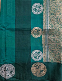 UP000002 - Pure Banarasi Silk (Raw Mango & Organza Silk)
