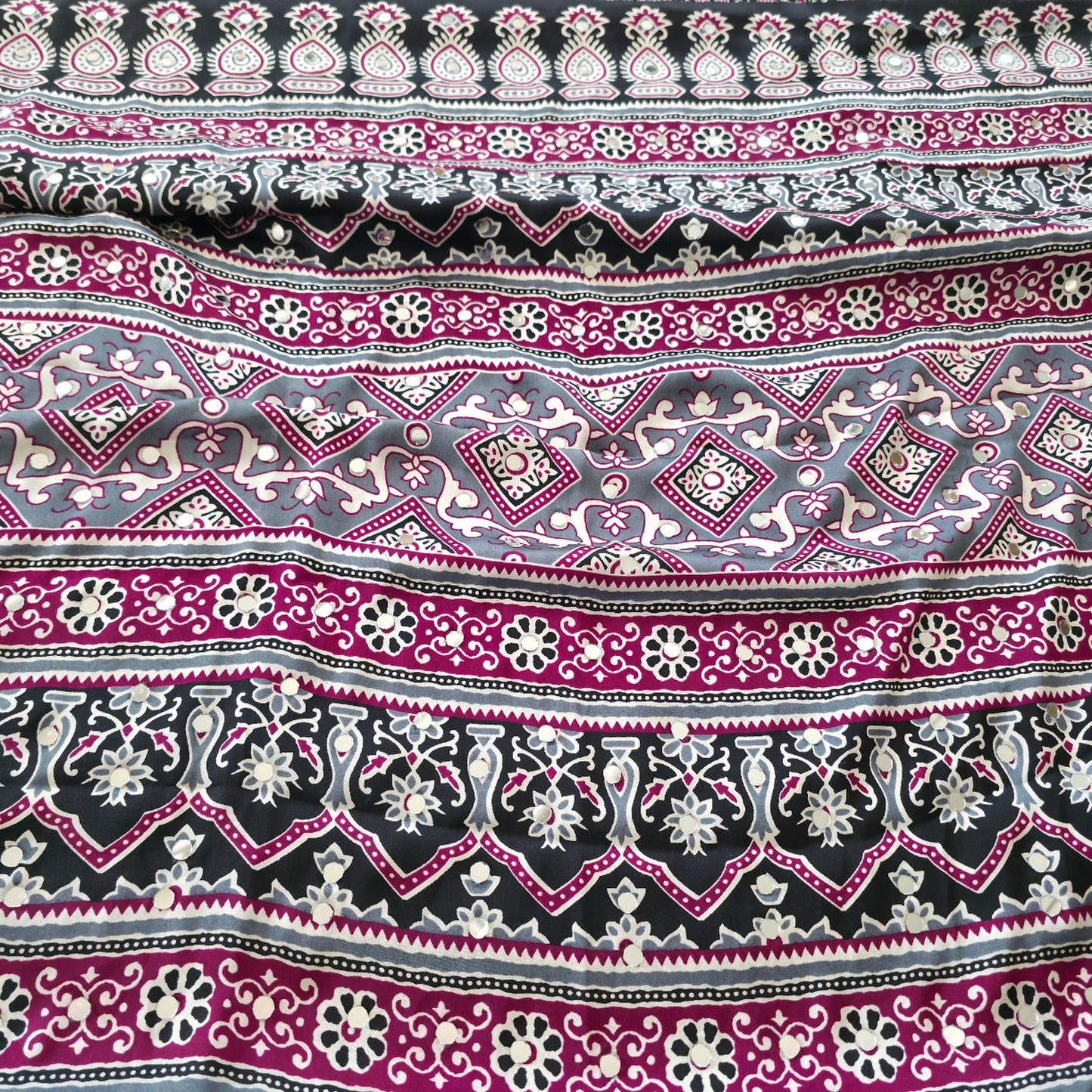 JD000123 Pure Modal Ajrakh Pink