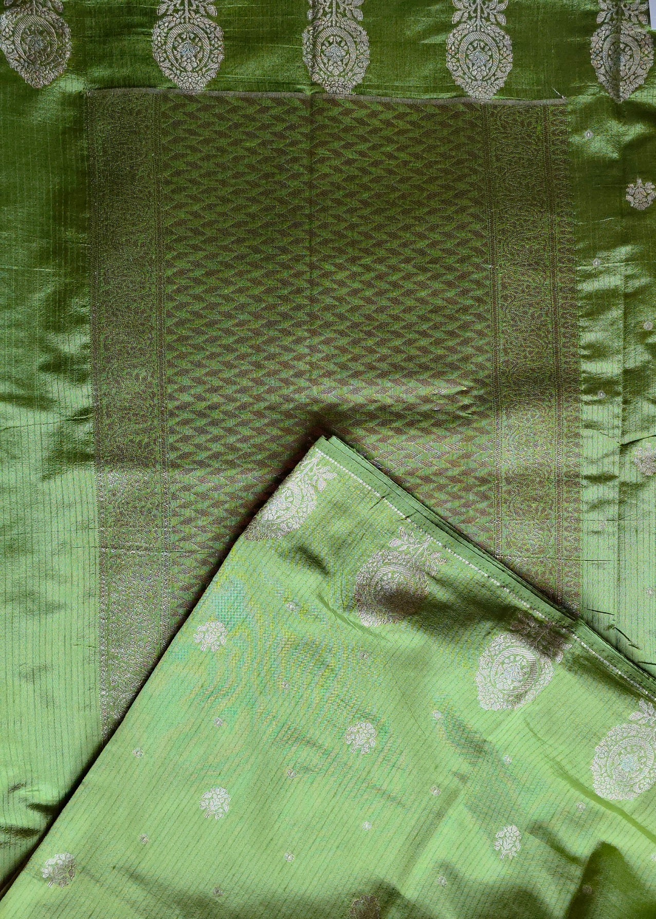 UP000136 - Banarasi Semi Silk Satin