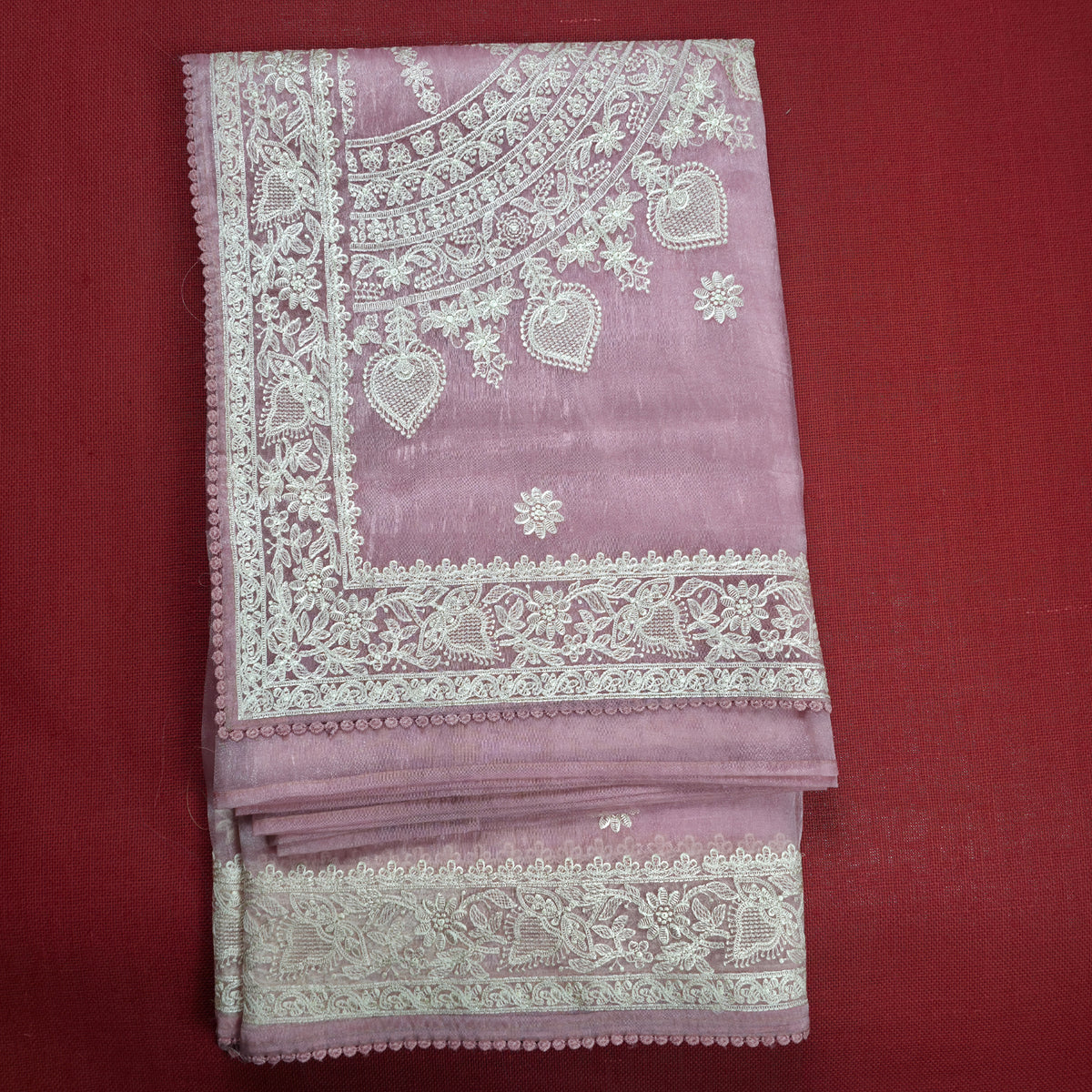 UP000144 - Banarasi Semi Silk with Resham Border