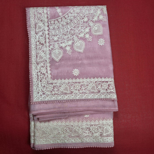 UP000144 - Banarasi Semi Silk with Resham Border