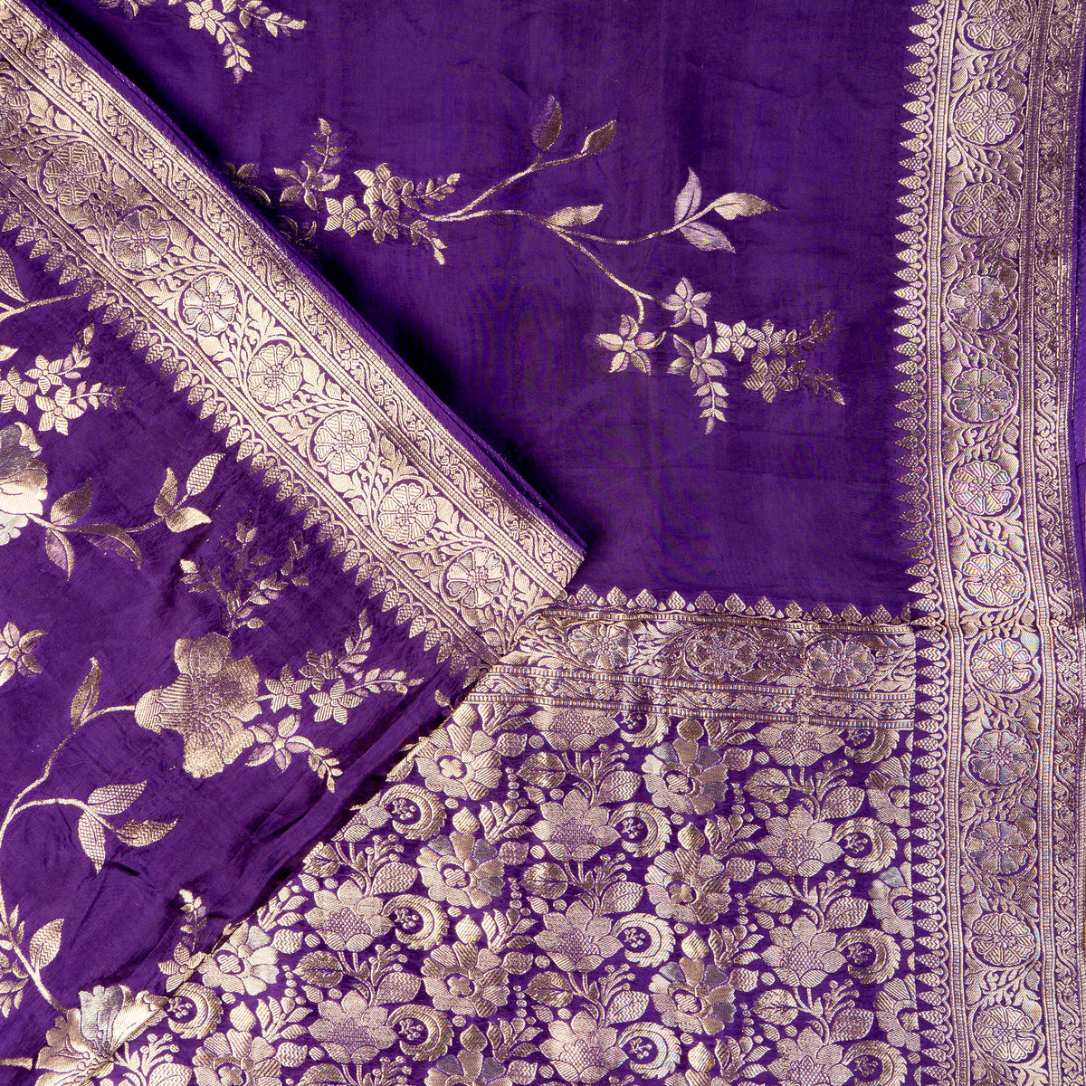 UP000103 - Banarasi Semi Crepe Silk