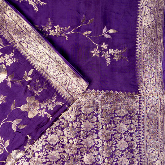 UP000103 - Banarasi Semi Crepe Silk