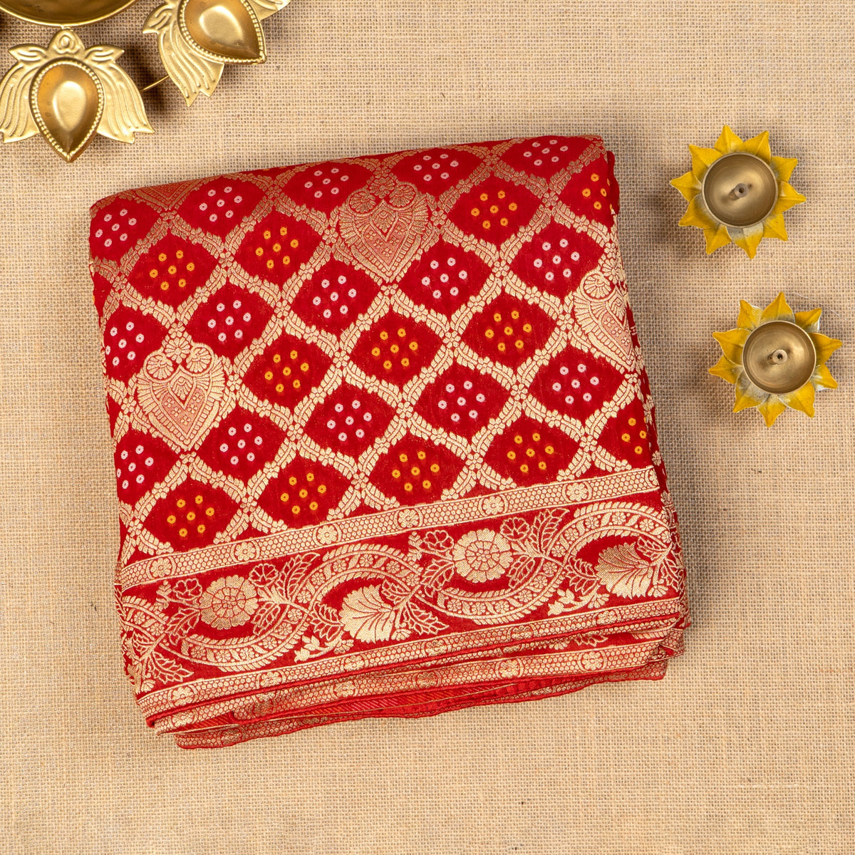 GJ000018 - Red Bandhej