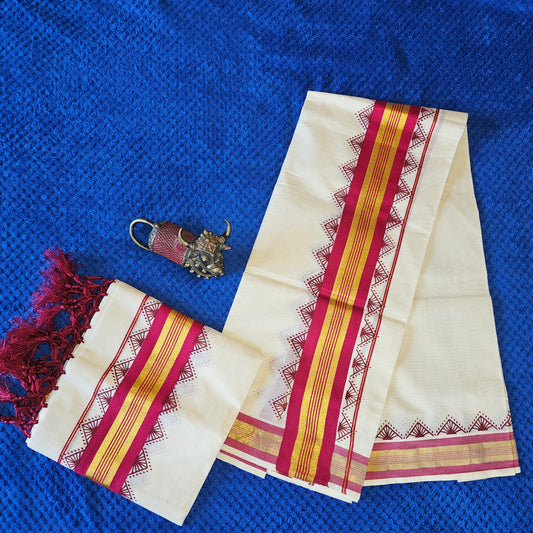 KL000020 - Kerala Set Mundu