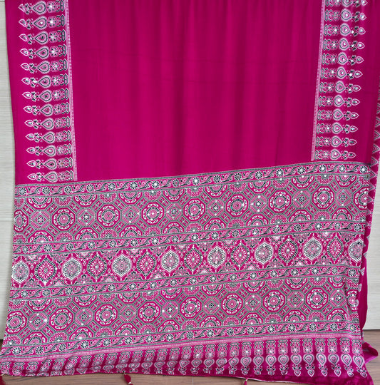 JD000549 Modal Ajrakh vth mirror work