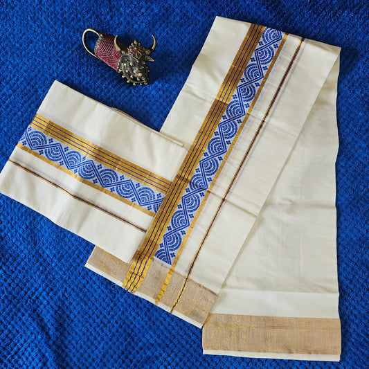 KL000019 - Kerala Set Mundu
